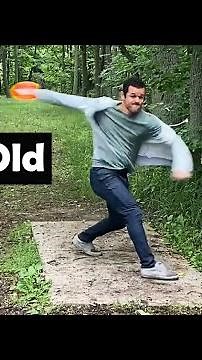 How Different Ages Throw a Disc