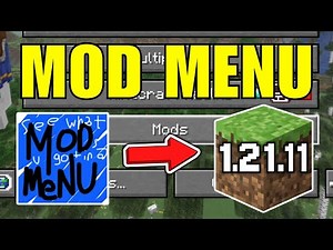 How Install Mod Menu For Minecraft 1.21.11