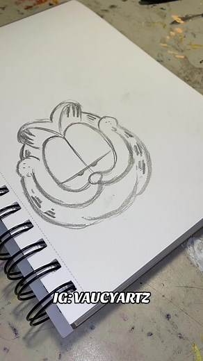 HOW TO DRAW GARFIELD TUTORIAL!! #howtodraw #garfield #artistsoftiktok #howto #tutorial #arttutorial #drawing #draw #art #artist #sketch #sketchbook #fyp #fypage #fypシ゚viral #fyppppppppppppppppppppppp #artistatiktok #drawingtutorial
