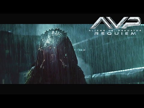 King Predator vs Predalien Final Fight - Aliens vs Predator: Requiem (2007) 4K