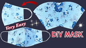 Very Easy Mask! Fast And Easy How to Make Breathable Face Mask Sewing Tutorial | | P&K Handmade