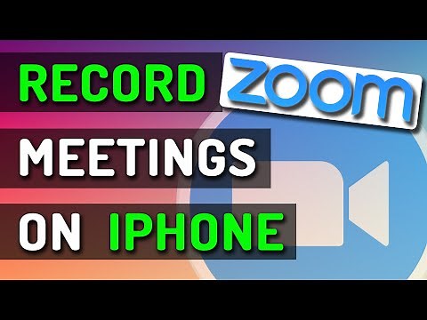 How To Record A Zoom Meeting On iPhone & Android