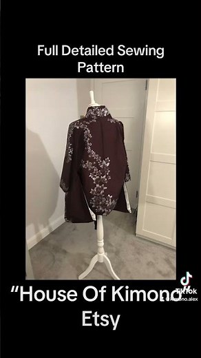 Make Your Own Haori! New Pattern Just Released Japanese Haori Jacket #sewing #kimono