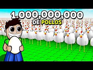 I OPENED 1,000,000,000 CHICKEN EGGS IN ROBLOX!