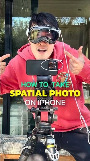 How to Take Spatial Photo on iPhone for Apple Vision Pro #visionpro