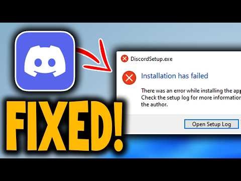 How to Fix Discord Install Error - Full Guide