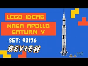 LEGO Ideas NASA Apollo Saturn V 92176 Building Review