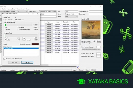 Cómo digitalizar tu música en CD de forma sencilla pasándola a MP3 o FLAC