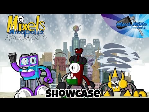 Mixels Mixopolis Apocalypse showcase