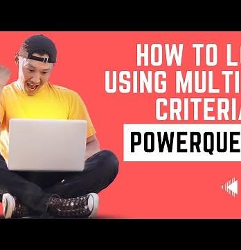 How to Lookup Using multiple Criteria in PowerQuery