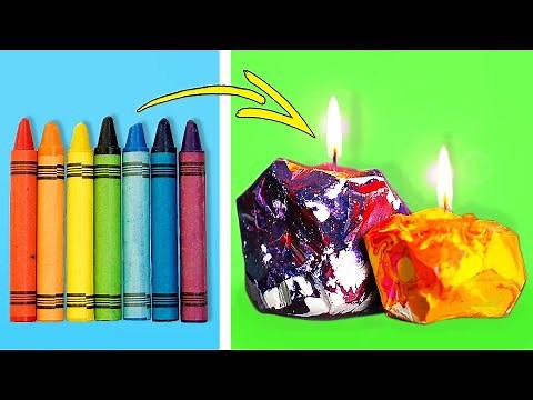 25 AMAZING WAYS TO USE CRAYONS