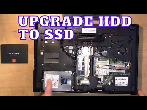 How to replace a hard drive in an hp laptop