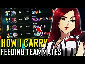 How I Carry Feeding Teammates with Katarina | Iron to Diamond Katarina Guide #9