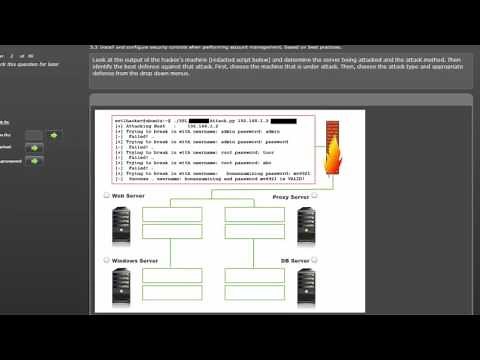 CompTIA Security+ Practice Test Question - Performance Based