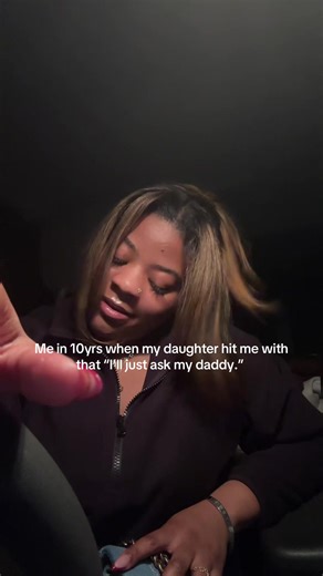 I’m stuck in the car so might as well have fun 😭😭😭 | girl dad