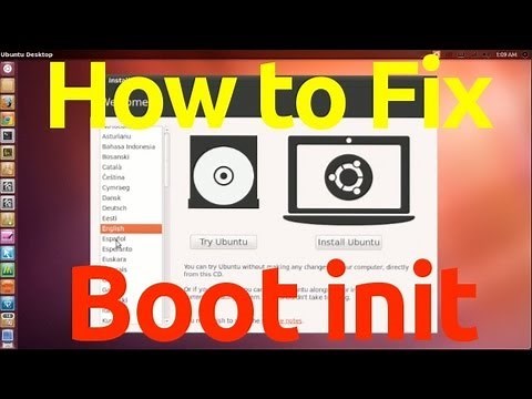 Fix ''No init Found'' - Boot init - Ubuntu 12.04 & 12.10