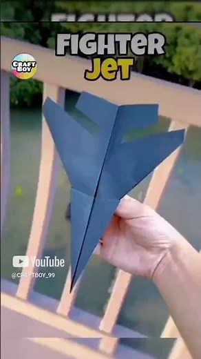 fighter jet plane tutorial || everyone can make it easily ||