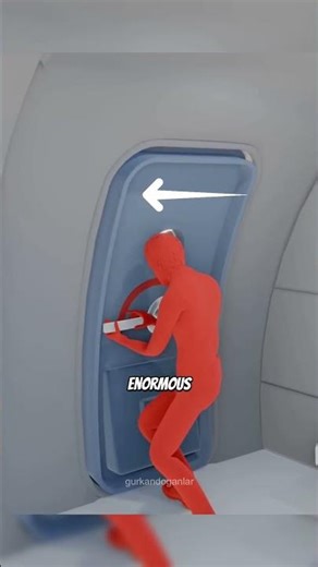 Why Airplane Doors Open Inward Before Outward