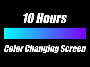 Color Changing Mood Led Lights - Light Blue Purple Violet Screen [10 Hours]
