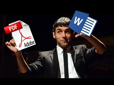 Convertir PDF a Word fácil