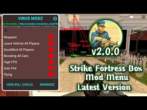 Strike Fortress Box mod menu v2.0.0 latest version