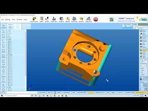 VDMIS CMM Software - How to use Smart Feat