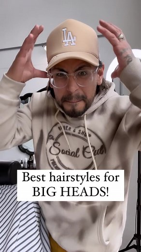 Best Hairstyles for Men with Big Heads