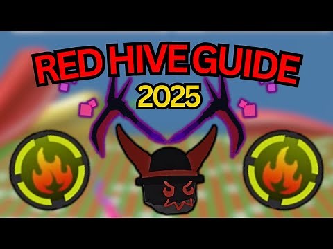 *BEST* Updated Red Hive Guide (2025) | Roblox Bee Swarm Simulator