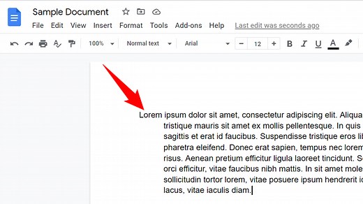 How to Do a Hanging Indent on Google Docs
