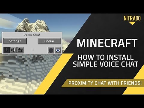 How to Install & Use Simple Voice Chat in Minecraft (Proximity Chat Guide)