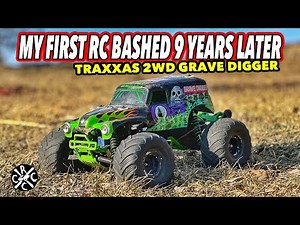 My First RC: Traxxas Grave Digger Stampede Gets Bashed 9 years Later