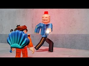 How to find the secret Room and get the SAY CHEESE! Badge in Escape Siren Cop's Prison! (SCARY OBBY)