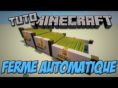 [TUTO] Minecraft | FAIRE UNE FERME AUTOMATIQUE