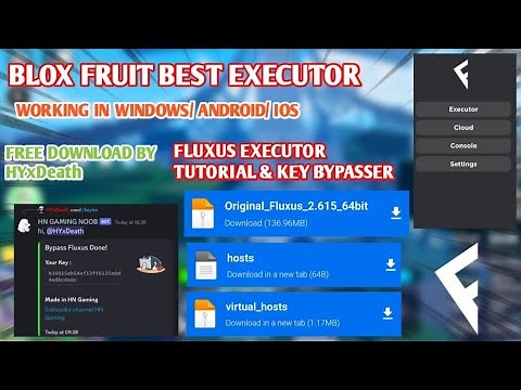 New Update How To Download Fluxus Executor & Use It / Key Bypass Of Fluxus Full Tutorial