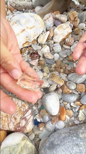 Sea Agate and Sea Crystal: Finding Hidden Treasures on the Shore and rare pearl