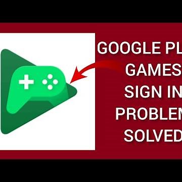 How To Solve Google Play Games Sign In Problem || Rsha26 Solutions