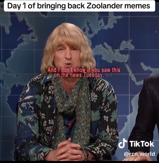 Zoolander Memes: Classic Moments with Owen Wilson