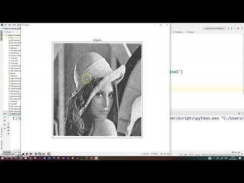 OpenCV python for Image Low Pass Filtering in Spatial Domain