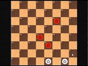 same double corner 3 vs 2 ending in checkers(14-10＋α)