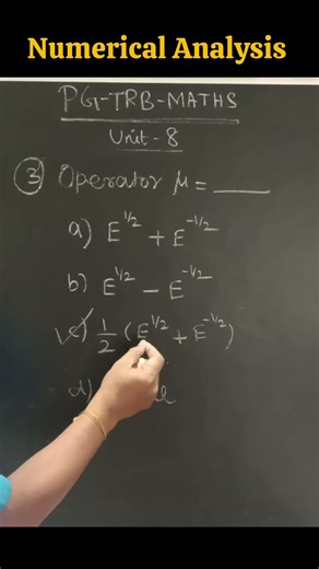 PG TRB MATHS 🔥 Unit 8 Numerical Analysis 💥 notes 💥 SRT Vijay Maths 🔥 SRT