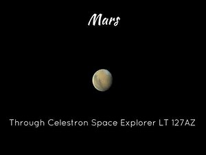 Mars through Celestron Starsense Explorer LT 127 AZ #mobileastrophotography #mars