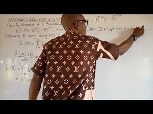 Maximum Likelihood Estimation I bernoulli distribution ‪@content-academy‬