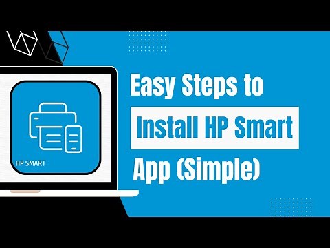 How To Download /Install HP Smart App !