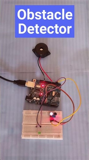 Arduino Obstacle Detection #arduino #iot #electronic