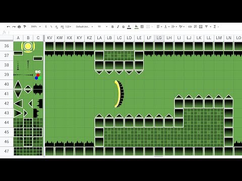 Building an Entire GD Level in Google Sheets