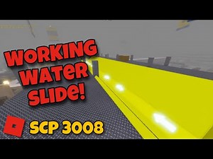 WORKING Water Slide Build In Roblox Ikea SCP 3008!