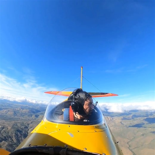 Aviation Enthusiast on Instagram: "The video features breathtaking aerobatics in an open cockpit biplane, a nod to the early days of flight. The aircraft is likely a Pitts Special, an American aerobatic biplane well-known in the aviation world. It boasts a welded steel tube fuselage, covered in fabric, with a wingspan of about 20 feet and a 260 horsepower engine. The Pitts Special's design has remained largely unchanged since its introduction in the 1940s, a testament to its performance and dura