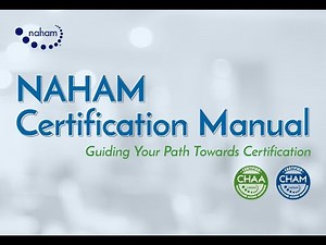 CHAA Path to Certification