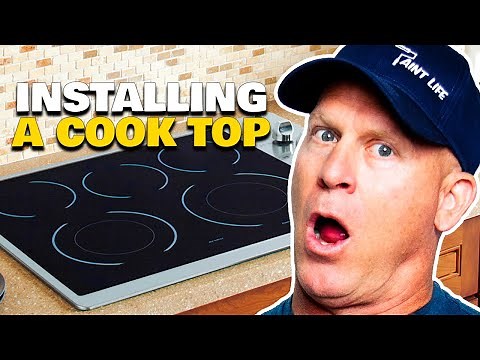 INSTALLING ELECTRIC COOKTOP. DIY Range or Stove Top Installation Instructions.