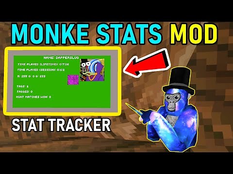 NEW STAT TRACKER in Gorilla Tag VR? | kt's Stat Board Mod